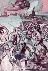 Illustration für die Ilias von Homer