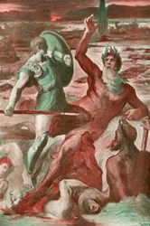 Illustration für die Ilias von Homer