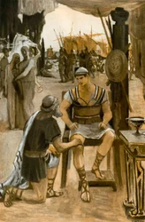 Illustration für die Ilias von Homer