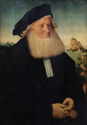 Porträt eines bärtigen Herrn