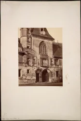 Hotel Jacques Coeur in Bourges, ca. 1865