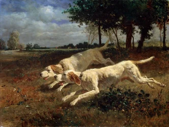 Laufende Hunde, 1853