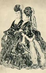 Deux Lorettes, Mitte bis Ende des 19. Jahrhunderts, 1943