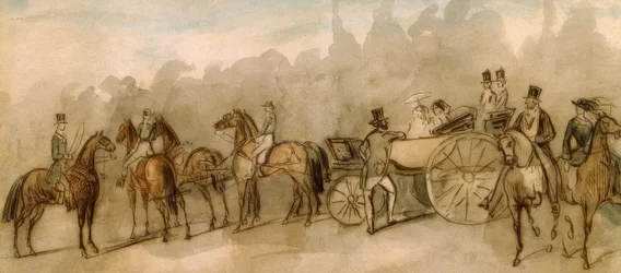 Die kaiserliche Daumont im Wald