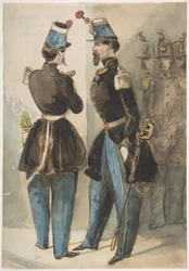 Offiziere der Garde
