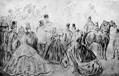 Die Promenade, 19. Jahrhundert, 1930