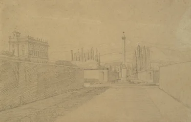 In den Gärten der Villa Albani