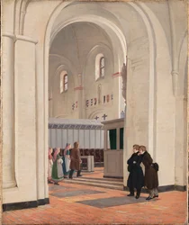 Das Innere der St. Bendt Kirche in Ringsted