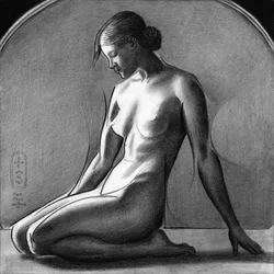 Serene Aktstudie