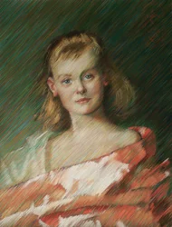 Serene Junge Frau