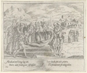 Beerdigung von Abraham