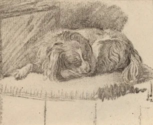 Liegender Hund, 1777