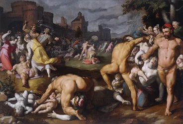 Der Kindermord in Bethlehem, 1590