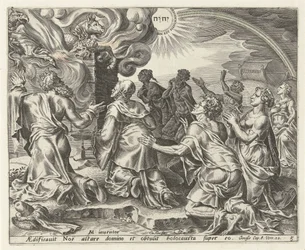 Das Opfer von Noah
