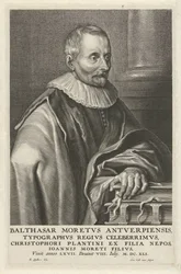 Porträt von Balthasar Moretus