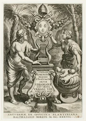 Titelseite aus Silvae Urbanianae