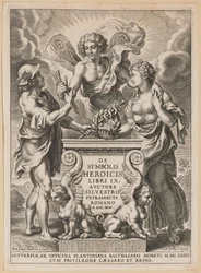 Titelseite für Silvester Pietrasanta, De Symbolis Heroicis