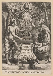 Titelseite für Stephanus Simonini, Silvae Urbaninae