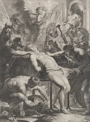Das Martyrium des heiligen Laurentius, ca. 1640-70