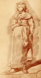 Studie zu einem niederländischen Bauern