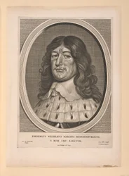 Friedrich Wilhelm, Kurfürst von Brandenburg, aus Neun Porträts