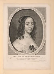 Louise Henrietta, Prinzessin von Oranien-Nassau, aus Neun Porträts