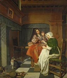 Die Schachspieler, um 1670