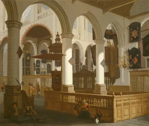 Die Oude Kerk, Delft, 1660-70