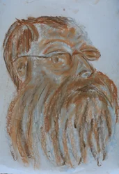 Bärtiger Mann