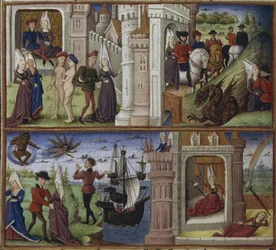 Illustration für das Epos Die Aeneis von Virgil, 1450-1499