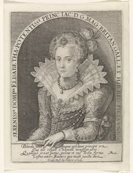 Porträt von Elisabeth Stuart, Königin von Böhmen