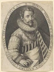 Porträt von Filips Willem, Prinz von Oranien