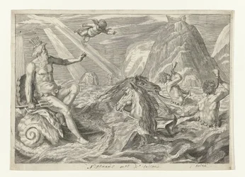 Neptun mit den Tritonen