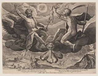 Boreas, aus Die Winde