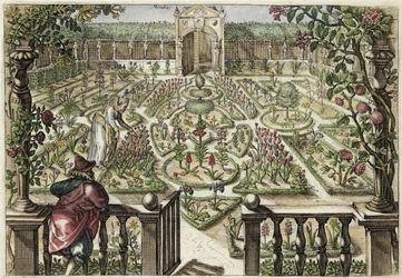 Frühlingsgarten, aus 