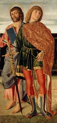 St. Matthäus und St. Sebastian, ca. 1499