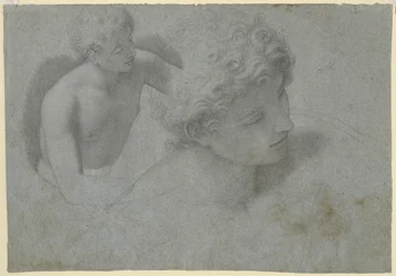 Zwei Studien eines Jugendlichen, ca. 1600-10
