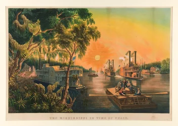 Der Mississippi in Friedenszeiten