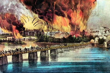 Der Fall von Richmond, Virginia, Amerikanischer Bürgerkrieg, 2. April 1865