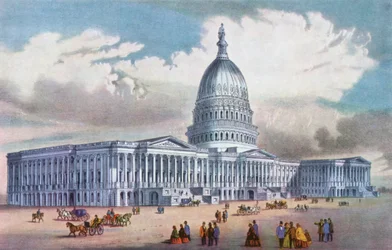Washington, Kapitol der Vereinigten Staaten, 19. Jahrhundert