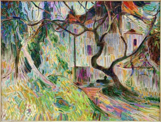 Die "Alte Esche" im Schlosspark in Pretzfeld