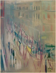 Die Knesebeckstraße im Winter