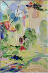 Im Garten von Schloss Pretzfeld