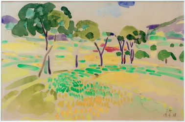 Landschaft mit Bäumen bei Pretzfeld