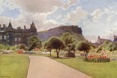 Der Nordgarten, Holyrood Palace