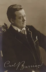 Carl Burrian, tschechischer Operntenor (1870-1924)