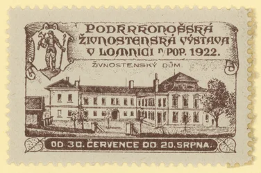 Handelsausstellung, Lomnica, Tschechoslowakei, 1922