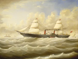 Das Dampfschiff 