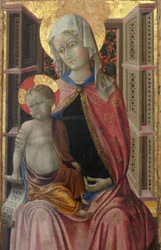 Die Jungfrau und das Kind, (Detail)