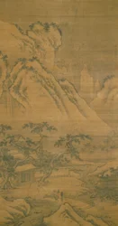 Yuan An schläft im Schnee